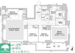 パークフラッツ渋谷神山町の物件間取画像